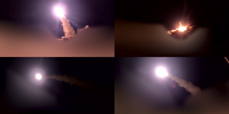 IRGC releases footage of missile launches after more US strikes near Bandar Abbas