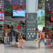 Street Performers and Energetic Uncles Jamming Together Bring Classic Rock Spirit in Singapore