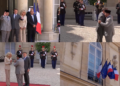 Macron receives Indonesia’s Prabowo Subianto at Elysee Palace