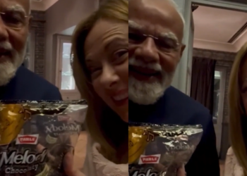 India’s Modi Gifts Meloni Toffees as ‘Melodi’ Meme Captivates Italy During Rome Visit