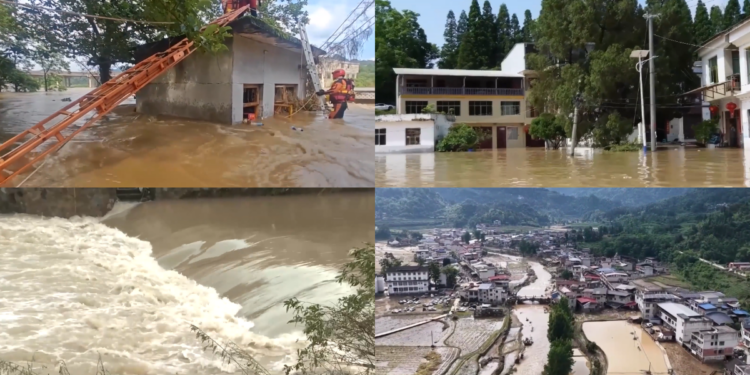 China Floods Leave Twenty-Two Dead as Torrential Rains Devastate Multiple Provinces Severely