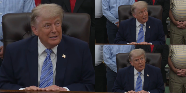 United States President Trump Jokes Iran Crisis Complicates Attendance At Son’s Wedding Ceremony