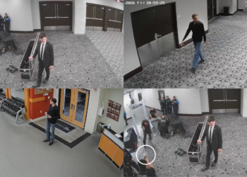 How DID he get past them?! – DOJ releases NEW footage of WHCD shooter racing through armed security, scouting venue day before