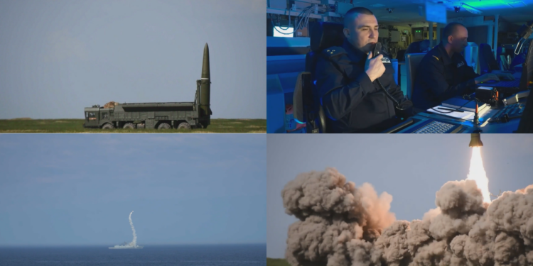 Russia Conducts Joint Nuclear Missile Drills With Belarus Amid Escalating Regional Security Tensions