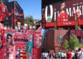 United Kingdom Liverpool Fans Honour Mohamed Salah During Emotional Final Anfield Appearance Sunday