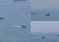 Hormuz from above – ‘Eerie’ aerials of ‘ghost ships’ waiting in the Strait