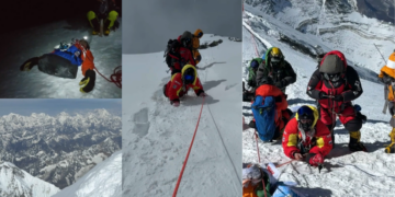 Russian para-climber becomes first person EVER to conquer Mount Everest using only his ARMS