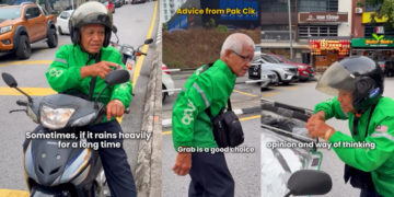 Age Never Stops Him: Malaysia’s 71-Year-Old Grab Rider Keeps Supporting Family Despite Exhaustion