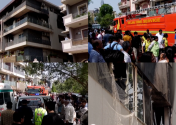 New Delhi blaze kills at least nine after AC unit blast in residential building