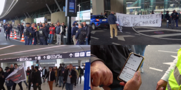 Rideshare drivers storm Paris airport in protest against app fees and rising fuel prices