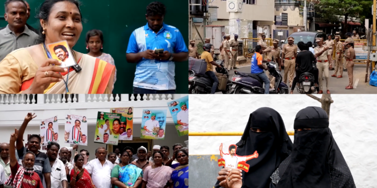 Supporters rally outside residence of actor-turned-politician Vijay as TVK surges ahead in historic Tamil Nadu state debut
