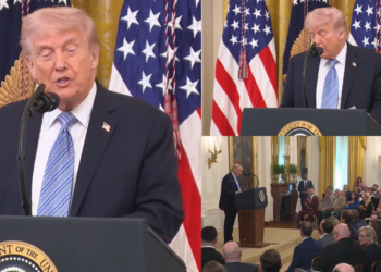 Trump jokes he’ll leave office ‘in eight or nine years’ ahead of meeting with Xi