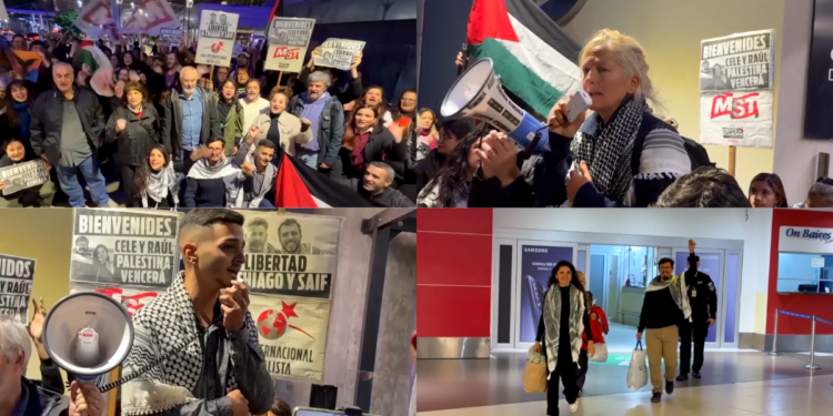 Released Global Sumud Flotilla activists return to Argentina, denounce ‘torture’ by Israelis