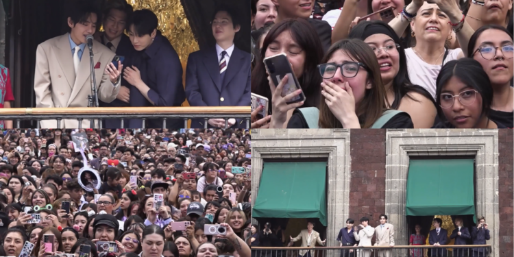 BTS greets Mexican ARMY from Presidential Balcony as Mexico City braces for sold-out ARIRANG shows