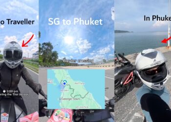 An Adventure with No Itinerary: Woman Documents Herself Riding From SG to Phuket
