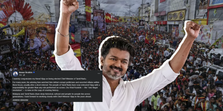 Malaysia PM Congratulates ‘Friend’ Vijay After Actor Becomes Tamil Nadu Chief Minister