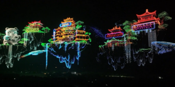 Floating masterpiece – World’s largest drone cluster turns Sichuan skies into a living digital canvas