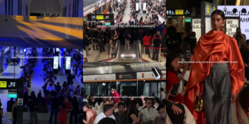 Unopened Cantonment MRT Station Becomes Fashion Runway As ‘MRT Gala’ Wins Singapore Hearts