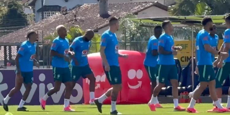 Neymar missing – Injured Brazil star absent from World Cup training ahead of Morocco opener