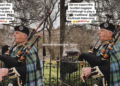 Scottish Bagpiper Plays ‘Rasa Sayang’ On Edinburgh Street, Melting Hearts Online