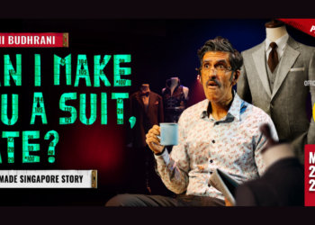 Rishi Budhrani Returns with Can I Make You a Suit, Mate?: A Tailor-Made Singapore Story