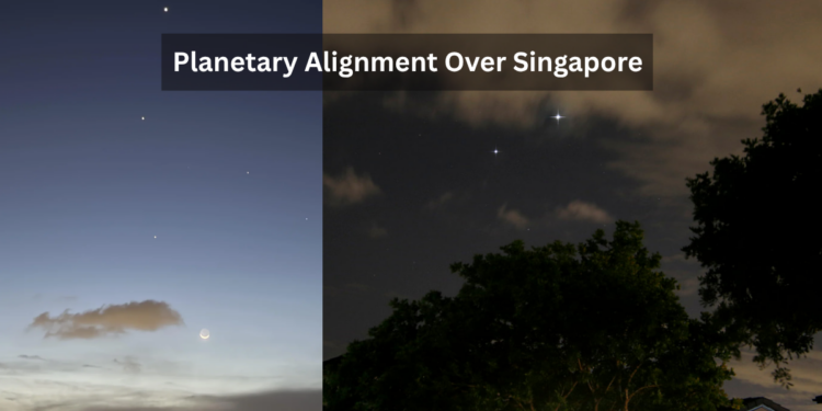 Venus and Jupiter Among Planets in Stunning Sky Display Over Singapore