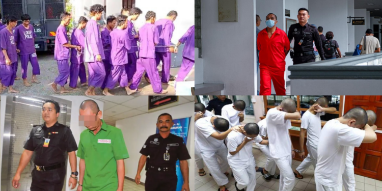 Malaysia Prison Colours Show Who’s Awaiting Trial, Jailed, or Released