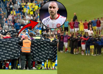 Denmark and Ukraine Players Unite After Christian Eriksen Collapses During Match