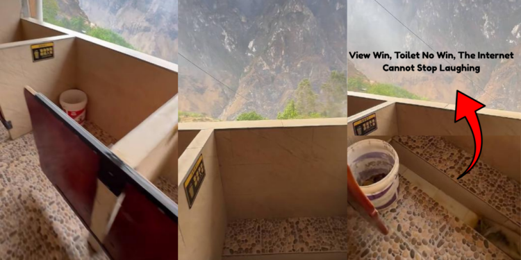 View Win, Toilet No Win: China’s Toilet Leaves Visitors Confused And Laughing Online