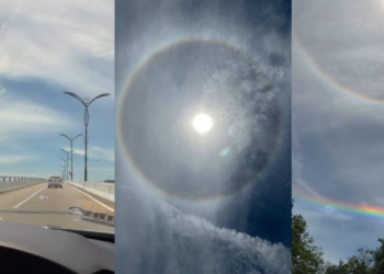 Did Sky Just Level Up? Insanely Beautiful Kelantan Sun Halo Flashes Radiant Rainbows