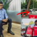 After Losing His Business, Former CEO Now Works As Food Rider Rebuilding Dreams