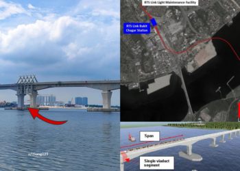 Which side is Singapore’s? Which is Malaysia’s? Redditors React to RTS Bridge Photo