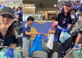 Japan Fans’ Stadium Cleaning Tradition After Matches Goes Viral Online Again