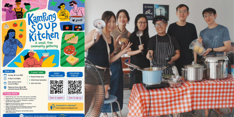 Kampung Soup Kitchen Returns With Free Community Meal for Neighbours Again
