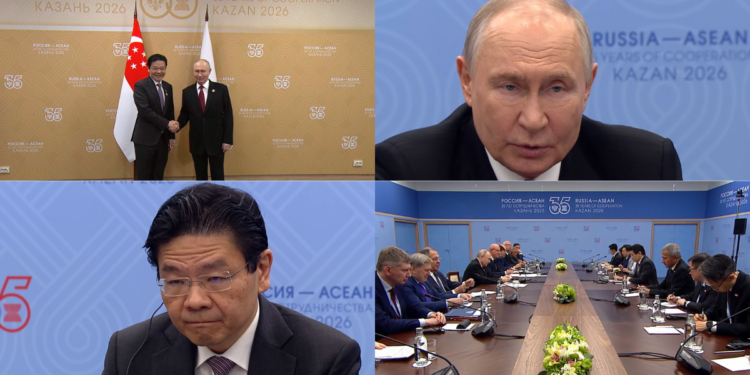 Singapore PM eyes ‘practical ASEAN co-operation’ during Putin meeting