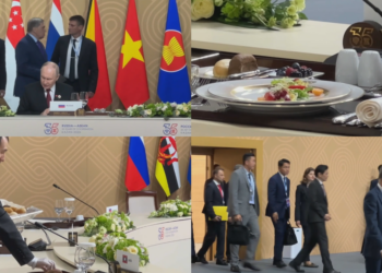 Russia’s Putin and ASEAN leaders come face-to-face over working breakfast