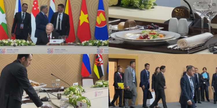 Russia’s Putin and ASEAN leaders come face-to-face over working breakfast