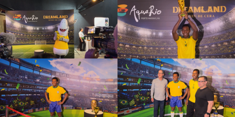 Rio honours Pele’s legacy with new life-size wax figure ahead of World Cup