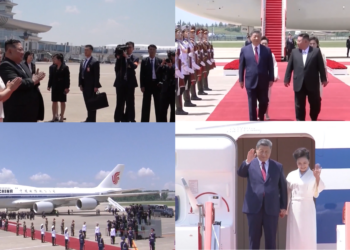 Xi visits Kim in Pyongyang after playing host to Trump, Putin