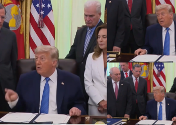 ‘We’re going to hit them again hard today!’ – Trump claims Iran ‘tapping us along, playing us for suckers’