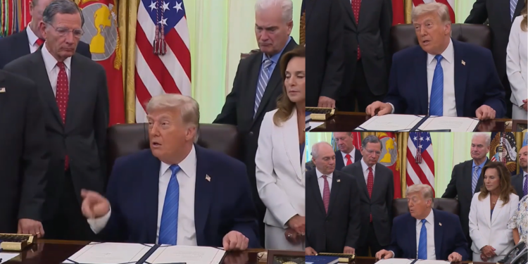 ‘We’re going to hit them again hard today!’ – Trump claims Iran ‘tapping us along, playing us for suckers’