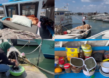 War forces Lebanese family to live on boat in Tyre port evading bombardment
