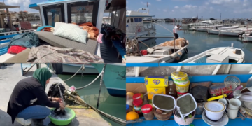 War forces Lebanese family to live on boat in Tyre port evading bombardment