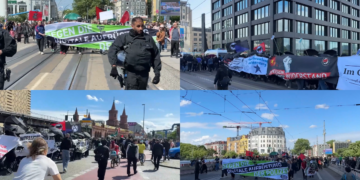 Hundreds march against police AI-assisted surveillance programme in Berlin