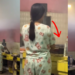 What kind of meal is she cooking? A sea of clouds with massive smoke in the kitchen