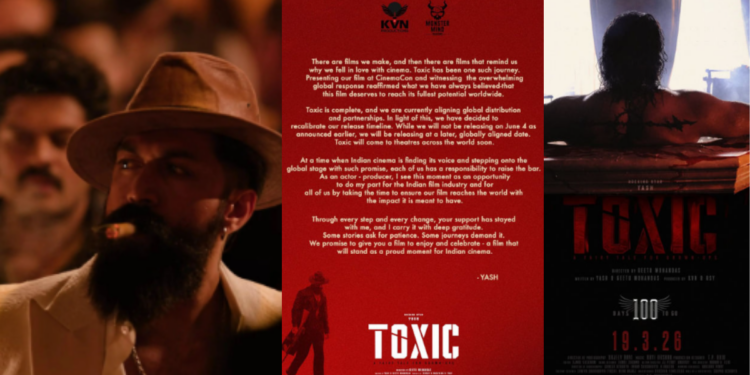 KVN Productions deny additional 100-day reshoot for Yash’s “Toxic”