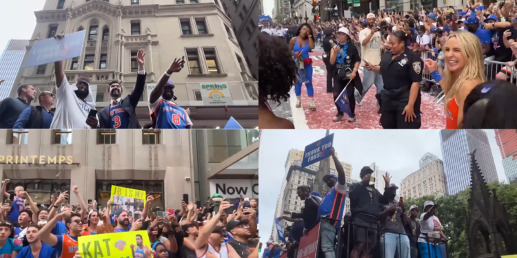 Champions at last! – Knicks parade trophy through Manhattan after ending 53-year NBA title drought