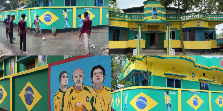 House of Samba – Bangladesh superfan turns home into Selecao shrine for World Cup