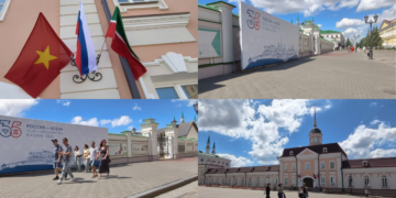 Russia decked with flags and ASEAN banners as leaders head to landmark summit