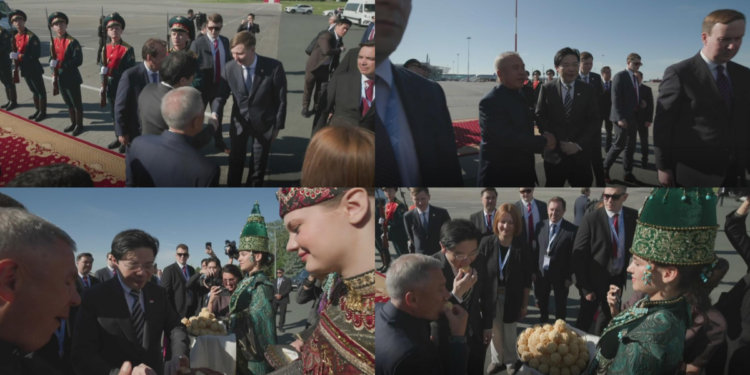 Singapore PM greeted in Kazan ahead of Russia-ASEAN Summit